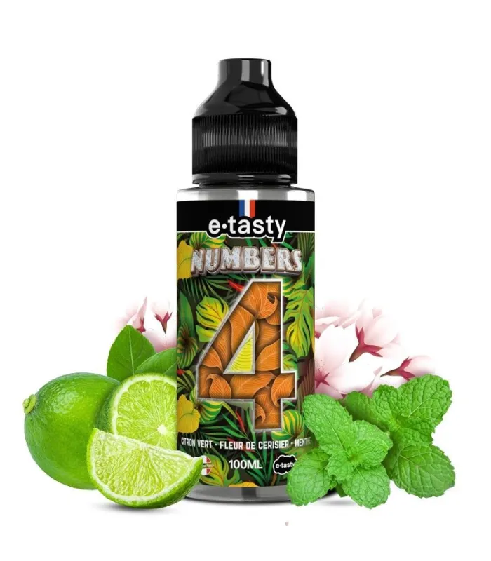 E-liquide Numbers 04 100ml - E.Tasty