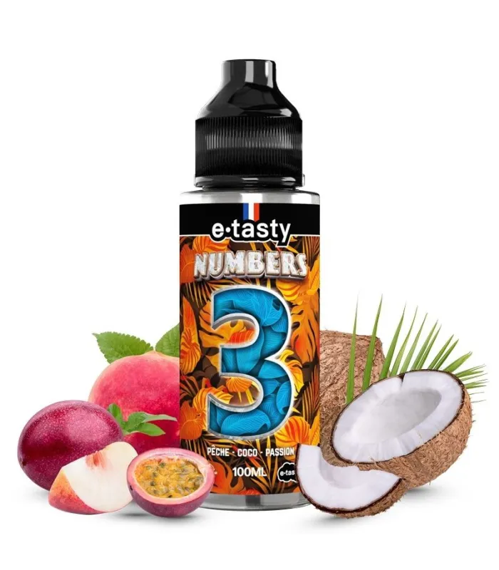 E-liquide Numbers 03 100ml - E.Tasty