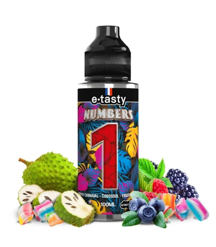 E-liquide Numbers 01 100ml - E.Tasty
