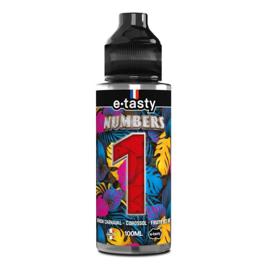 E-liquide Numbers 01 100ml - E.Tasty