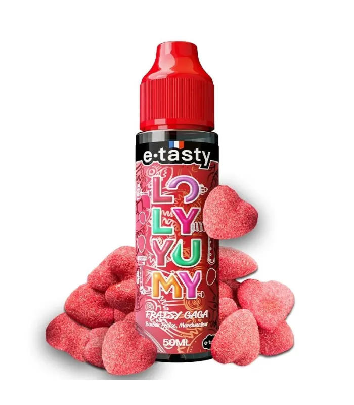 E-liquide Fraisy Gaga 50ml - Loly Yumy