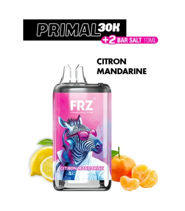Puff rechargeable Primal 30K Citron Mandarine - FRZ