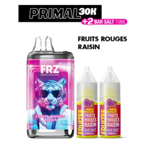Puff rechargeable Fruits Rouges Raisin Primal 30K - FRZ