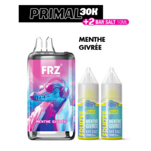 Puff rechargeable menthe givrée primal 30K - FRZ
