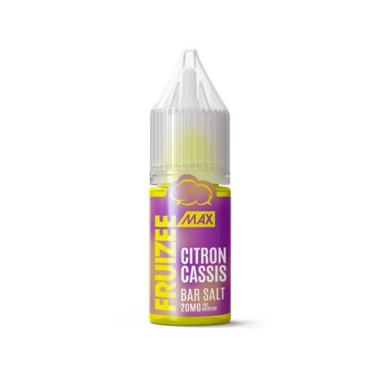 E-liquide Citron Cassis 10ml - Fruizee Max Bar Salt