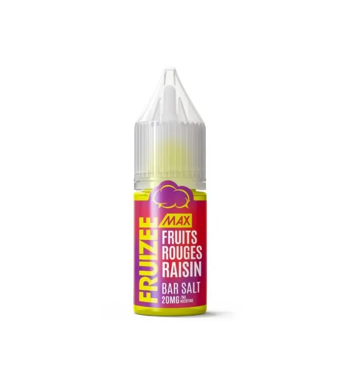 E-liquide Fruits Rouges Raisin 10ml - Fruizee Max Bar Salt