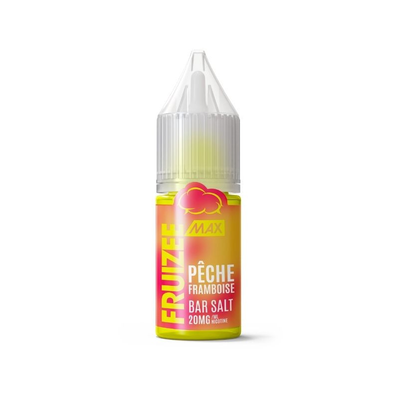 E-liquide Pêche Framboise 10ml - Fruizee Max Bar Salt