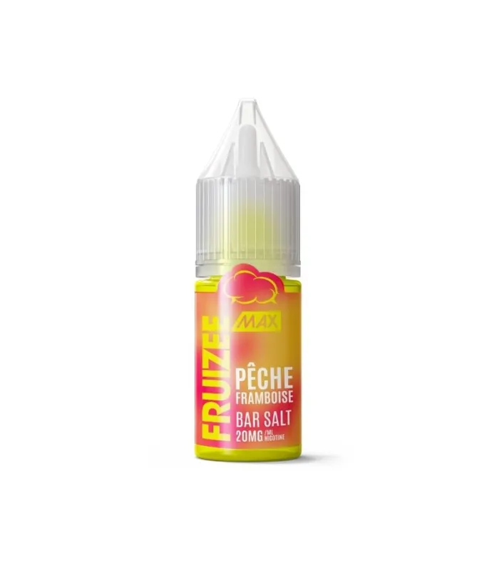 E-liquide Pêche Framboise 10ml - Fruizee Max Bar Salt