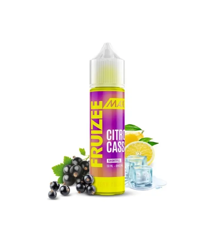 E-liquide Citron Cassis 50ml - Fruizee Max Eliquid France