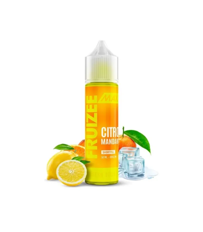 E-liquide Citron Mandarine 50ml - Fruizee Max Eliquid France