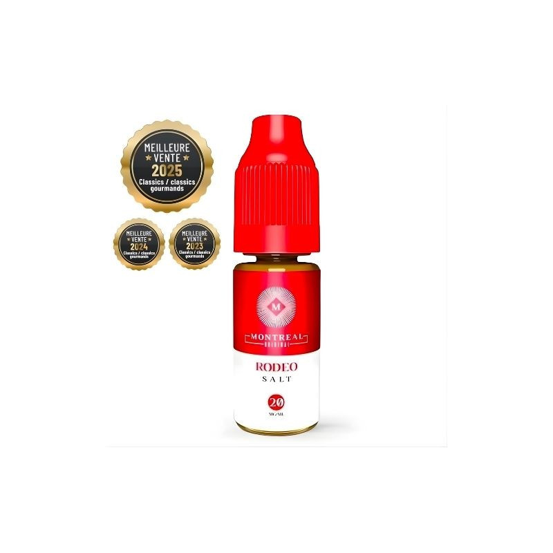 E-liquide Rodeo Nic Salt 10ml - Montreal Original
