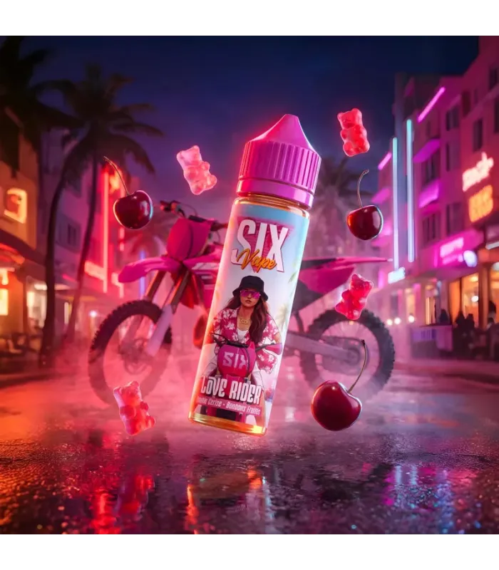 E-liquide Love Rider 50ml - Six Vape