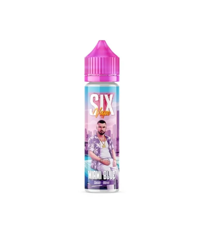 E-liquide Miami Blue 50ml - Six Vape