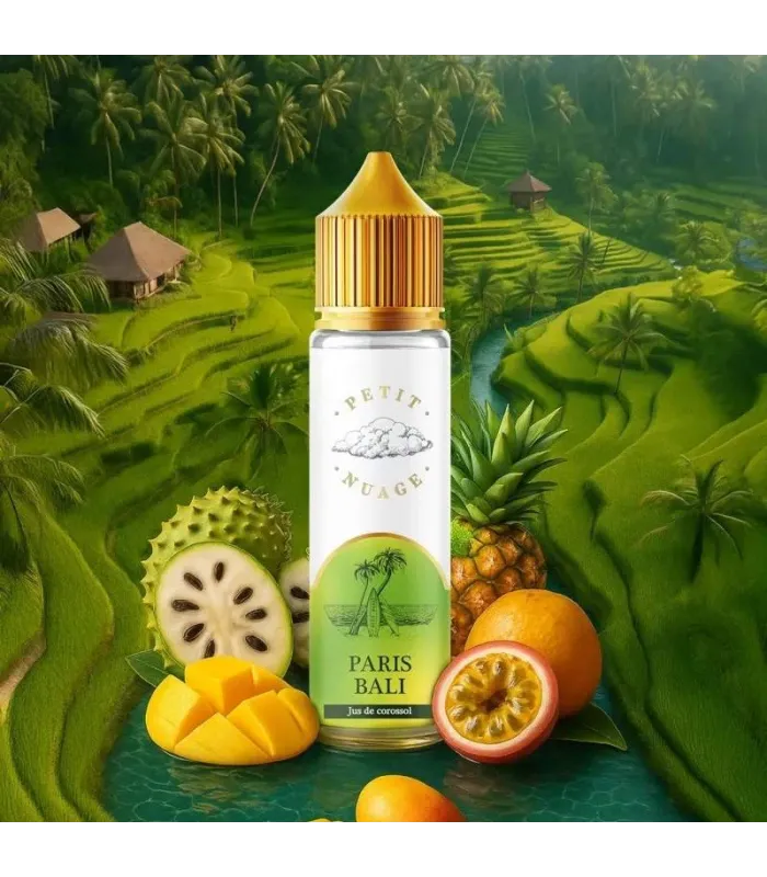 E-liquide Paris Bali 50ml - Petit Nuage