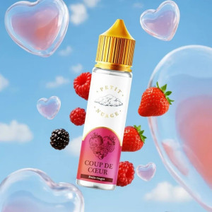 E-liquide Coup de Cœur 50ml - Petit Nuage