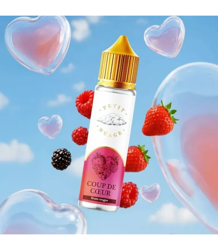 E-liquide Coup de Cœur 50ml - Petit Nuage