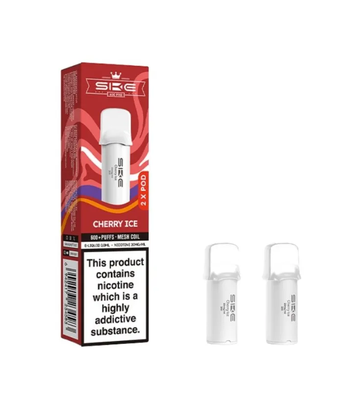 Cartouches Crystal 600 Pro Cherry Ice 2ml - SKE