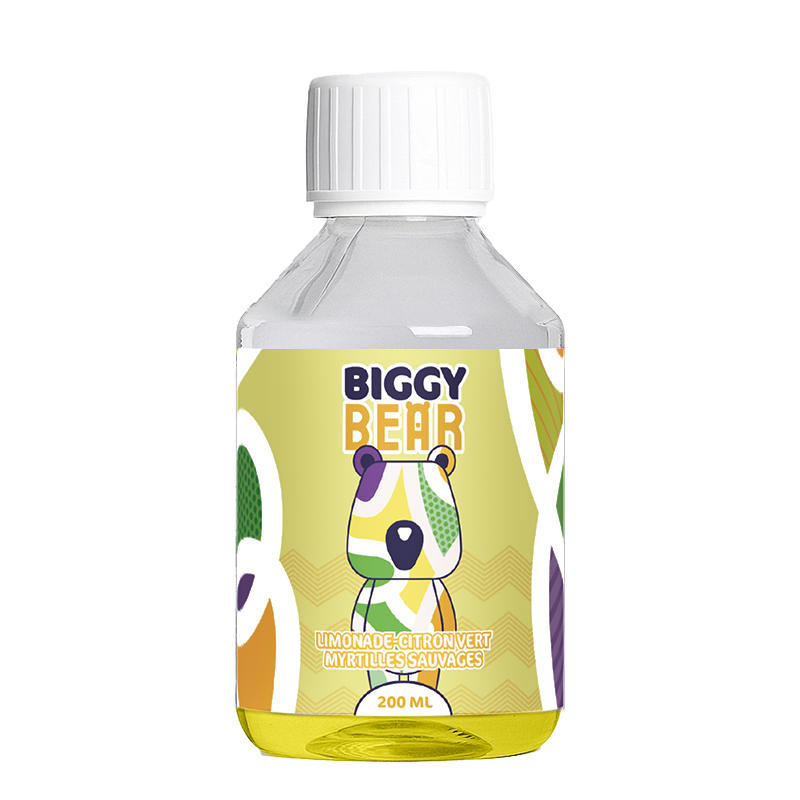 E-liquide Limonade Citron Vert Myrtilles 200ml - Biggy Bear