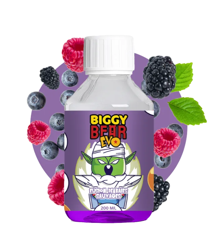 E-liquide Fusion de Baies Sauvages 200ml - Biggy Bear EVO