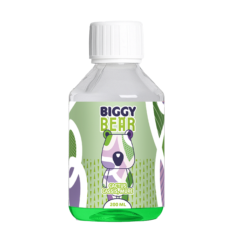 E-liquide Cactus Cassis Mûre 200ml - Biggy Bear