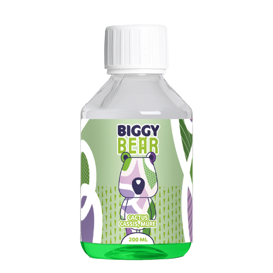 E-liquide Cactus Cassis Mûre 200ml - Biggy Bear