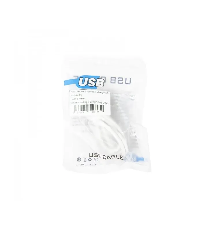 Câble USB vers USB-C Charge Rapide 5A 1m - Accessoire Vape