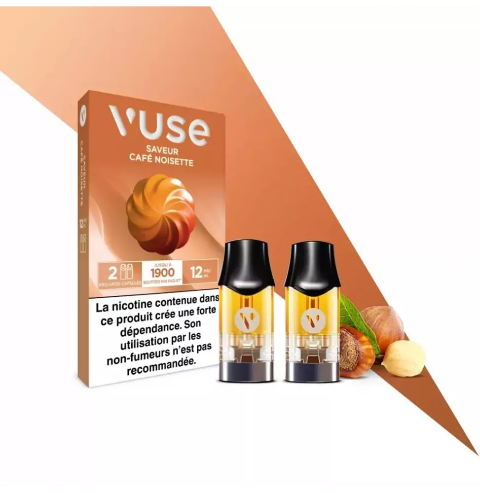 Capsules ePod saveur Café Noisette - Vuse