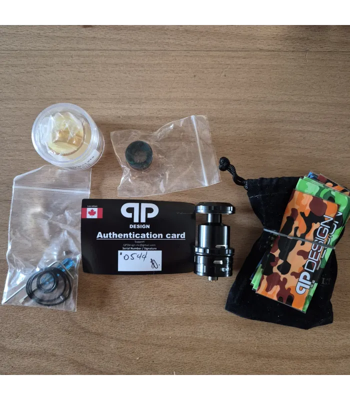 Fatality M25 RTA Full Black + Tank Ultem - QP Design