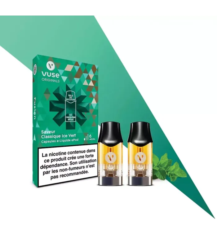 Classique Ice Vert ePod - Vuse