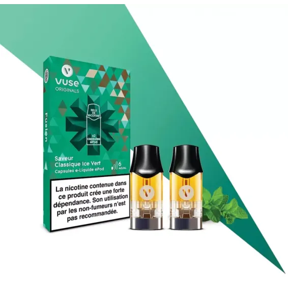 Classique Ice Vert ePod - Vuse