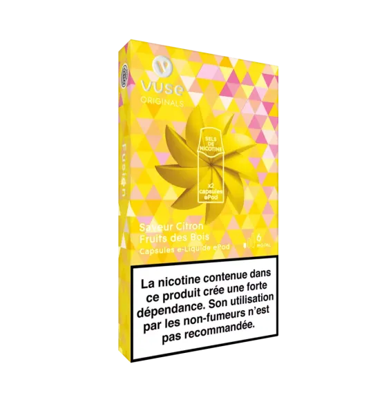 Citron Fruits des Bois ePod - Vuse