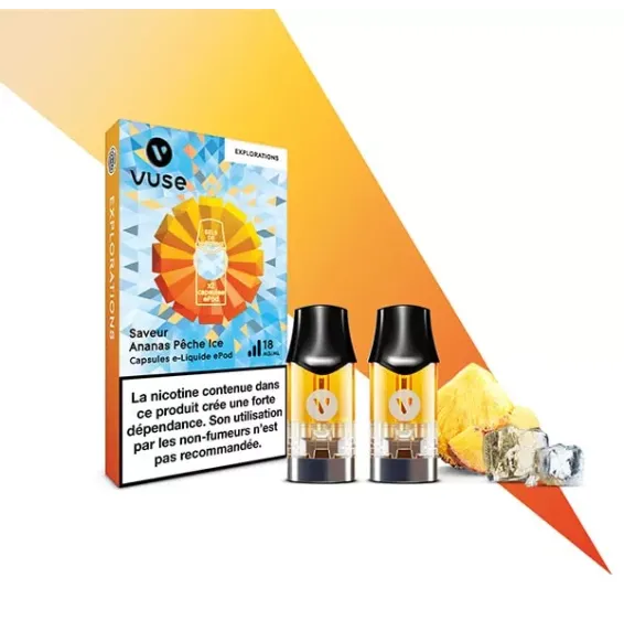 Ananas Pêche Ice ePod - Vuse