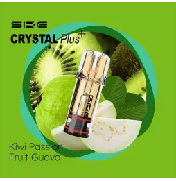 Capsules saveur Kiwi Fruit de la passion Goyave - SKE Crystal Plus