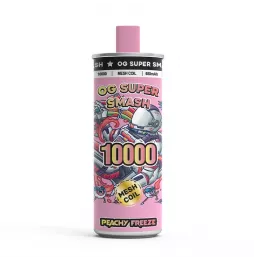 10000 Puffs Peachy Freeze - OG Super Smash