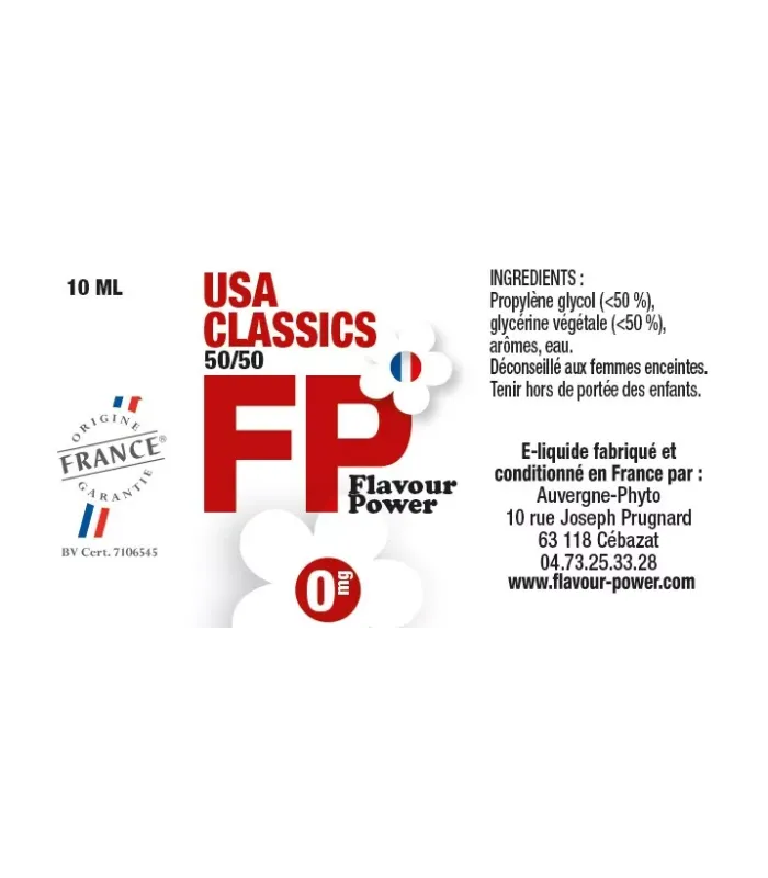USA Classics - Flavour Power