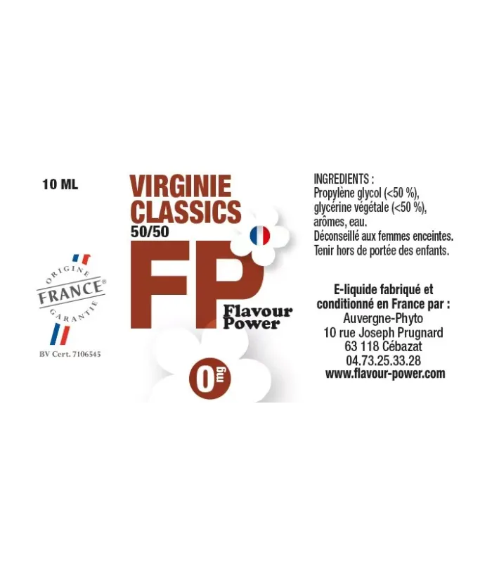 Virginie Classics - Flavour Power