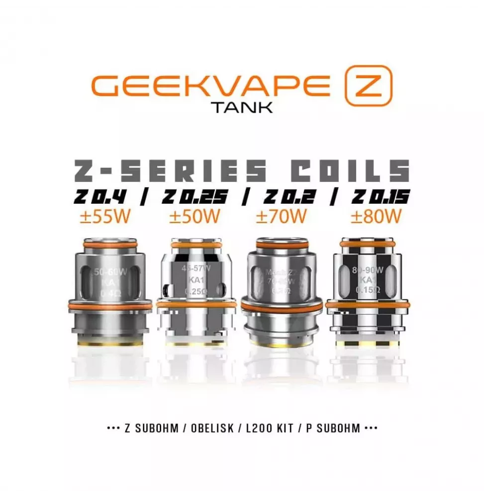Résistances Z Series Coil Zeus - Geekvape