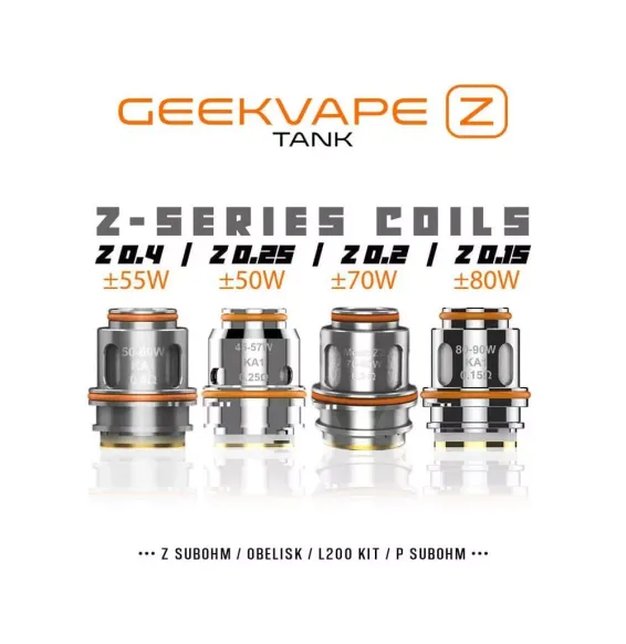Résistances Z series coil - GeekVape