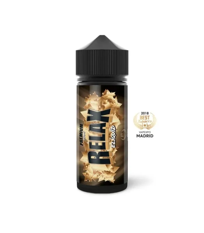 E-liquide Relax 100ml Eliquid France – Tabac Blond Vanille Cookie Café