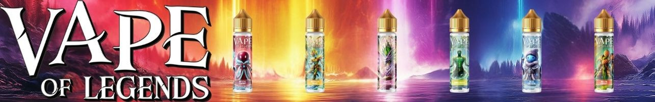 E‑liquides Vape of Legends 50 ml | Saveurs fruitées et fraîches