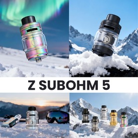 ⚡ Z Subohm 5 – Geekvape ⚡
Des nuages massifs, des saveurs intenses et une fiabilité légendaire 💨
Le clearomiseur subohm incontournable pour une vape puissante et maîtrisée 🔥

👉 Airflow précis
👉 Excellente restitution des saveurs
👉 Zéro compromis sur les performances

Disponible maintenant sur vapest.fr 😎

#Geekvape #ZeusSubohm #SubohmVape #CloudChasing #VapePower #Vapest #VapeFrance