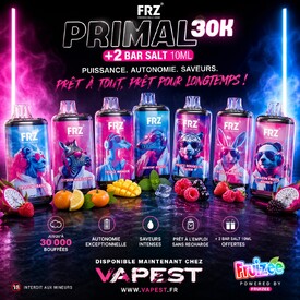 🔥 LE MONSTRE EST LÂCHÉ… PRIMAL 30K by Fruizee 🔥

Tu voulais de l’autonomie ?
Tu voulais du goût ?
👉 Là on parle d’un autre niveau.

💨 Jusqu’à 30 000 bouffées
🍓 Saveurs Fruizee ultra fraîches & intenses
🔋 Autonomie XXL = zéro prise de tête
⚡ Prêt à vaper direct

👉 Clairement : tu prends une fois… t’es tranquille longtemps.

🚀 Disponible maintenant chez VAPEST

💬 Dis-moi en commentaire :
👉 team fruité 🍓 ou fruité frais ❄️ ?

#fruizee #primal30k #vapest #saveurs  #podsystem